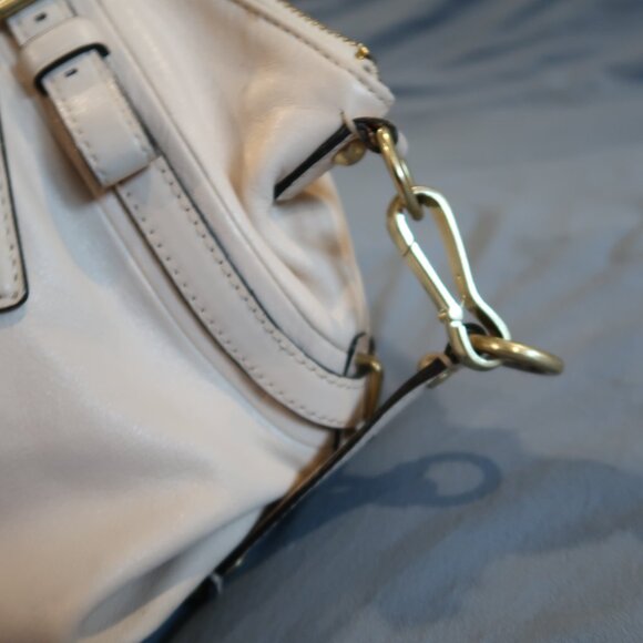 Coach Sophia Satchel in Cream – Soft Leather - Picture 5 of 16